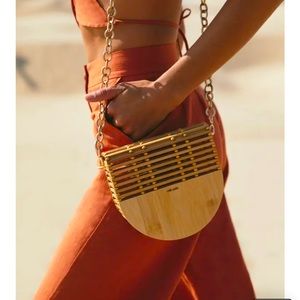 Cult Gaia Mini Ark Flap Crossbody, NWT